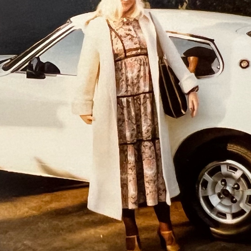 ISO MARISA CHRISTINA 1970’s long wool cardigan
